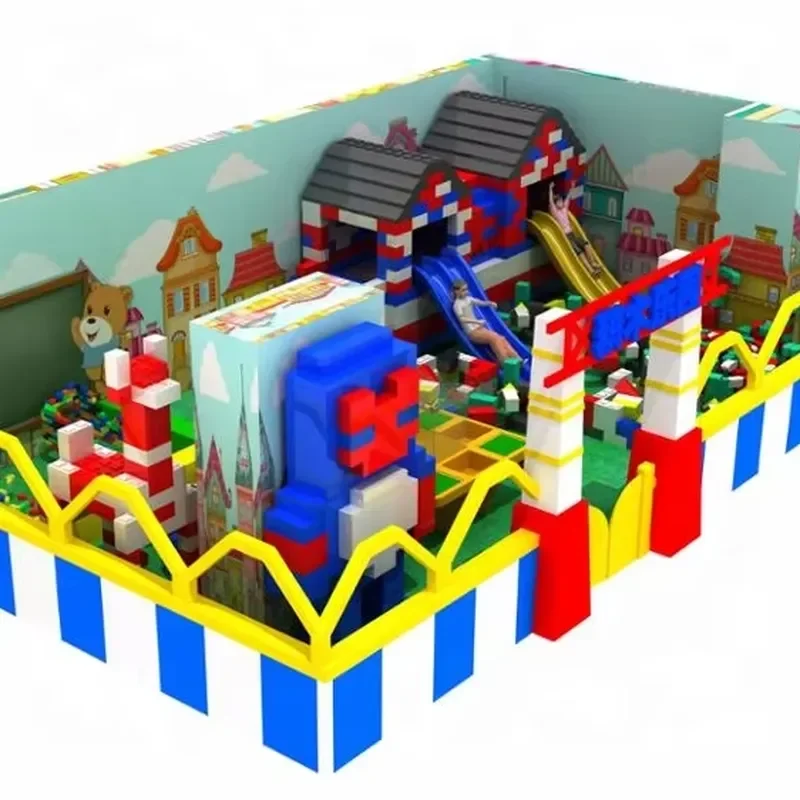 Large Foam Building Blocks for Indoor Kids Playground Park Manufacturer