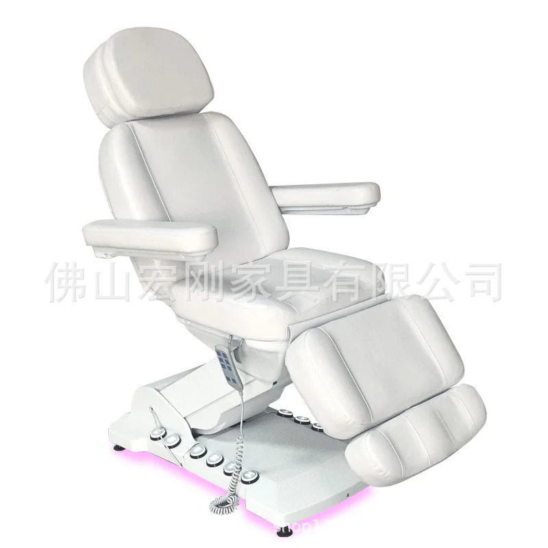 Electric beauty bed Three or four motors Multifunctional micro-finishing beauty salon Body massage bed Injection bed Tattoo embr