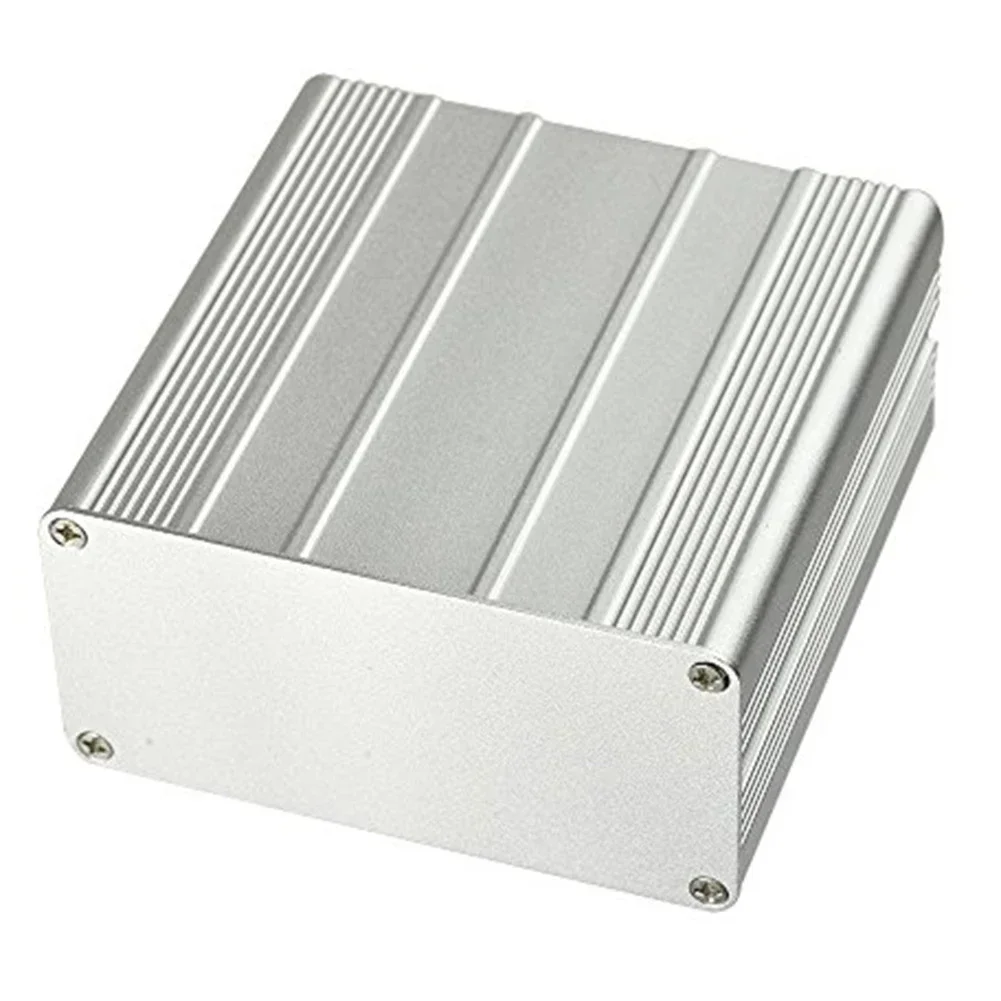 Sleek and Practical Aluminum Project Case Featuring Built in Slots to Hold Printed Circuit Boards Securely in Place