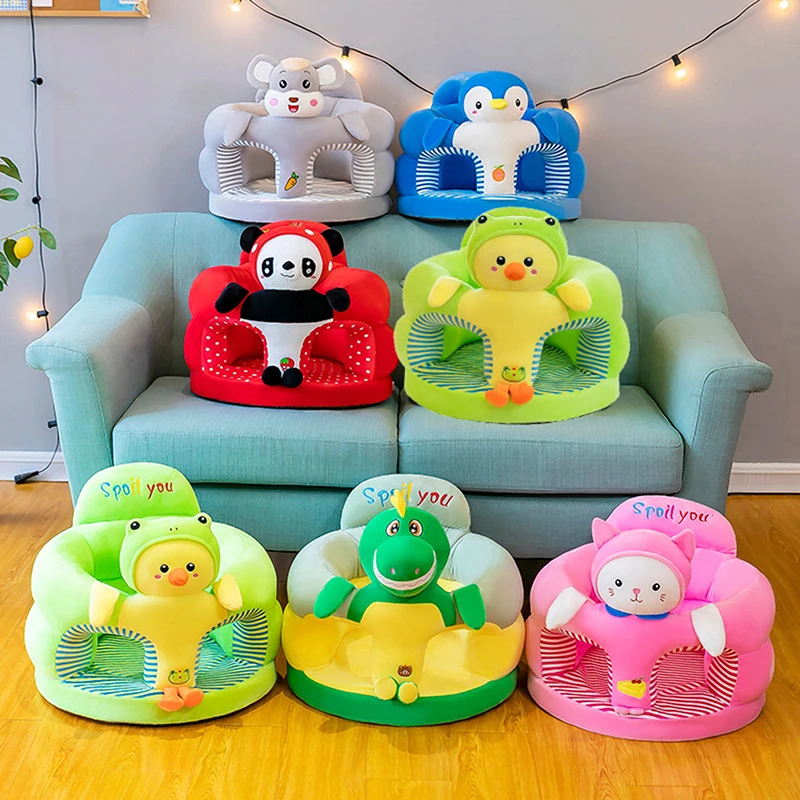 1PC Baby Learning Seat copridivano copridivano Cartoon Case peluche supporto sedia giocattoli (coprisedia seduta!!)