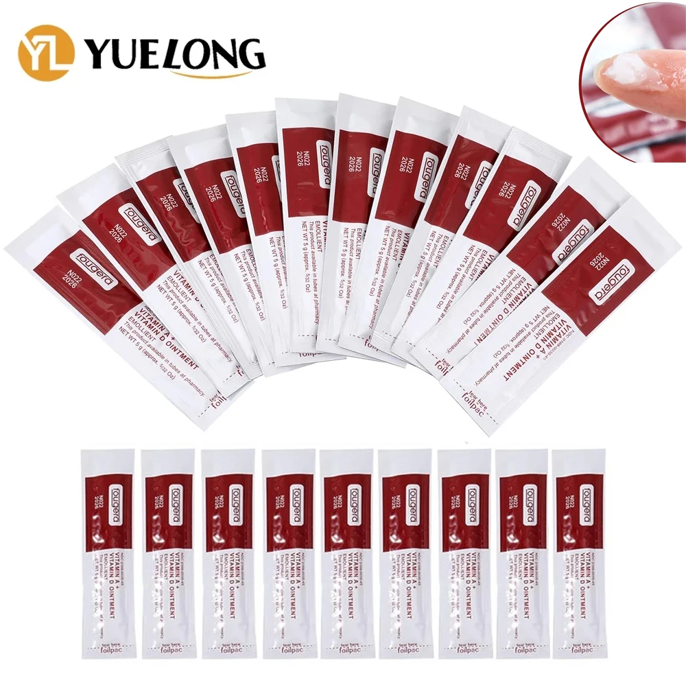 

200/100/50/10pcs Fougera Tattoo Vitamin A D Cream Repair Aftercare Ointment Anti-Scar Healing Gel Nourish Skin PMU Eyebrow Lip