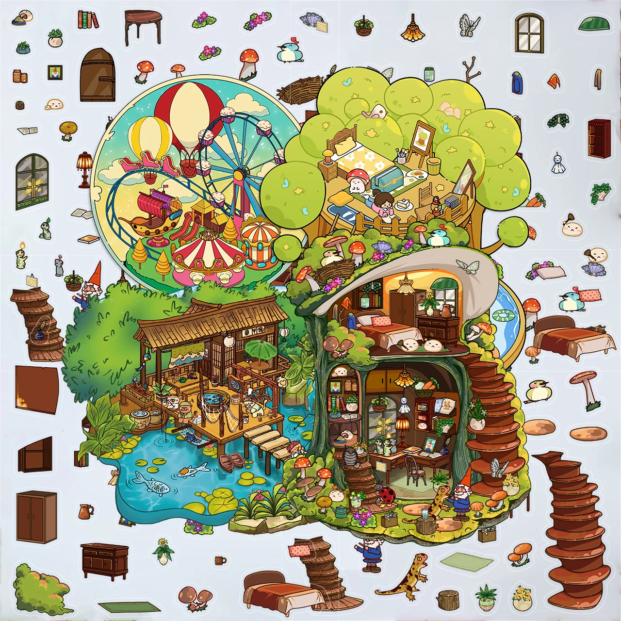 New Cabin Landscape…