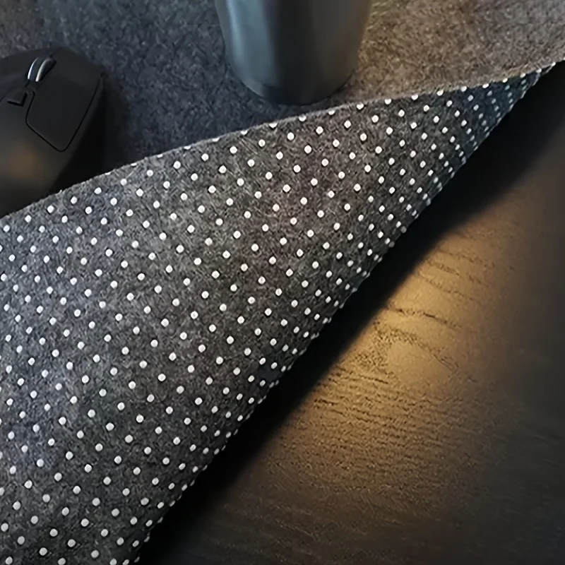 80 * 40cm Large Size Anti-slip Wool Felt Mouse Pad Office Desk Protector Mat Table Laptop Cushion Non-slip Keyboard Mat Deskpad