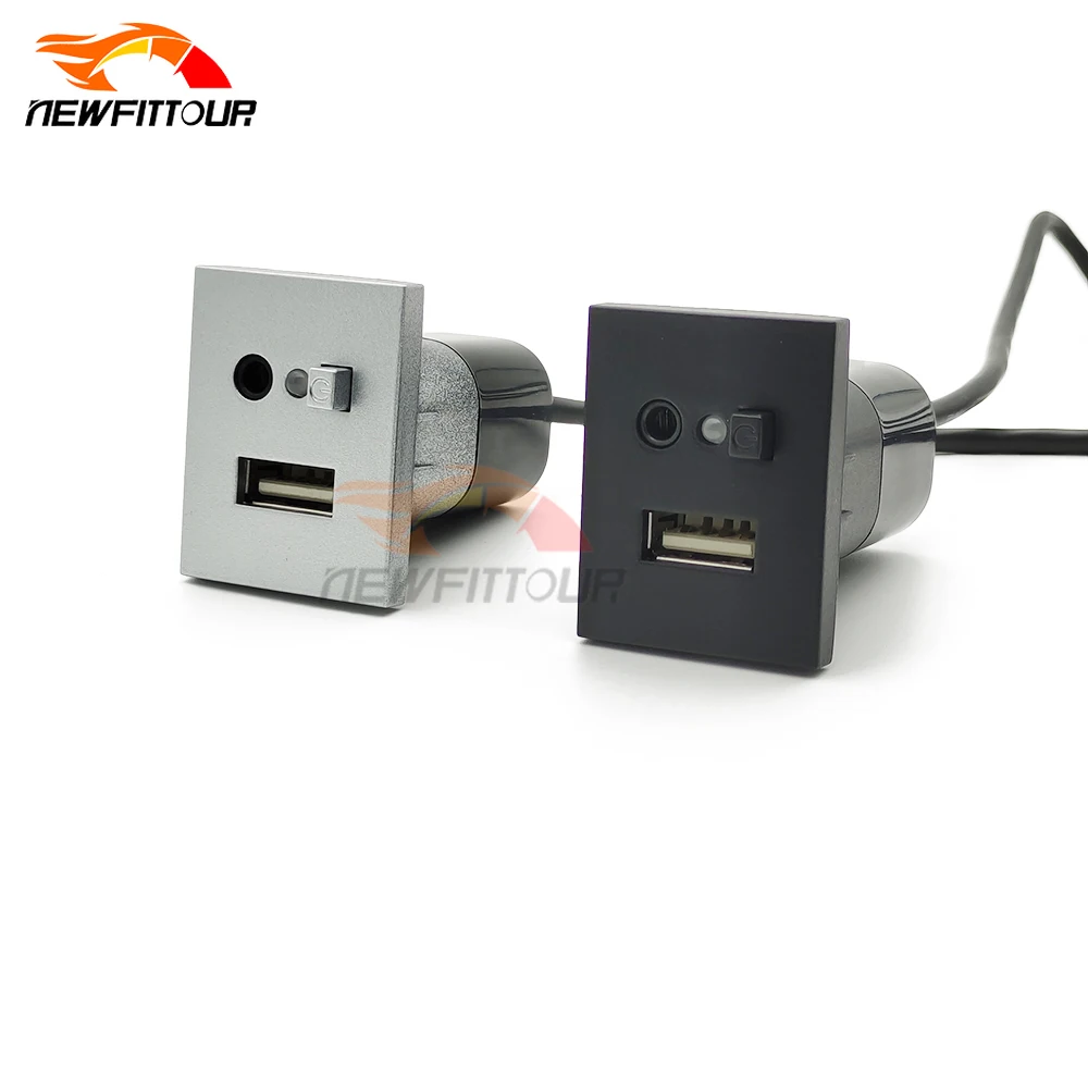 For Ford Focus 2 MK2 2009 2010 2011 C-MAX Kuga Mk1 Car USB Input Adapter Mini Cable USB Jack Interface Switch Accessories