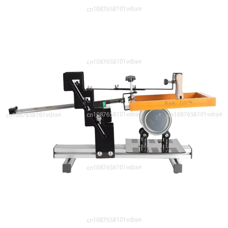 Manual Monochrome Screen Printing Machine for Printing Logos and Trademarks on Paper, Plastic Bottles, and Curved Objects