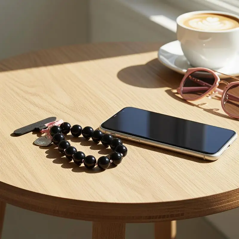 Universal Adjustable Mobile Phone Wrist Strap Unisex Plain Minimalist Lanyard 8 Colors for All Smartphone Models