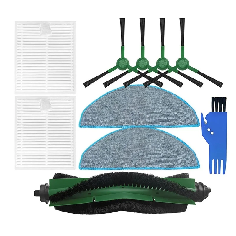 EVERTHS-Brosse Principale et Latérale pour Aspirateur Irobot Roomba ChlorEssential, Pièces Détachées, Hepa Pound, Y0140/Y0110/Y0112