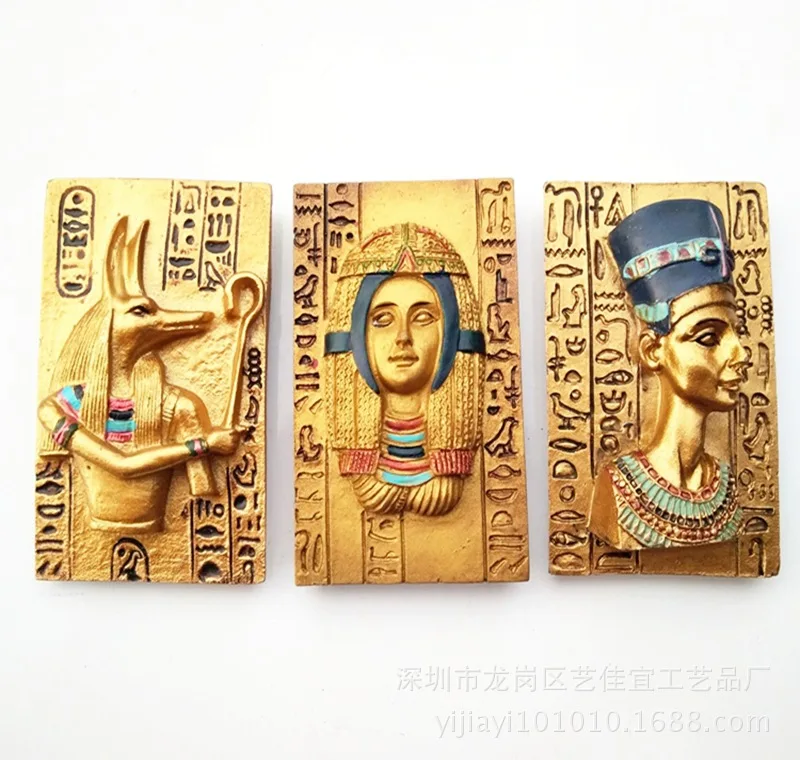 Egyptian Mythology Characters Silicone Mold For Fondant Candy Chocolate Epoxy Resin Sugar Craft Mould Pastry Cake Decorating