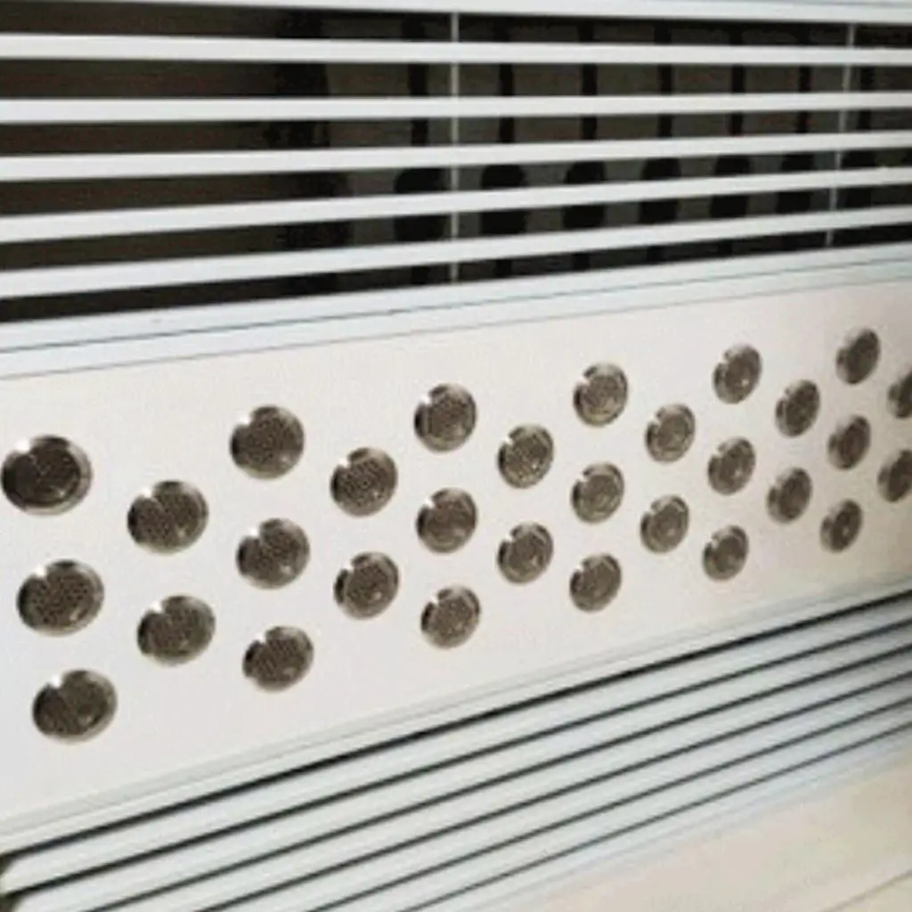 10Pcs Round Shape Kitchen Mesh Hole Strainer Air Vent Louver Cover
