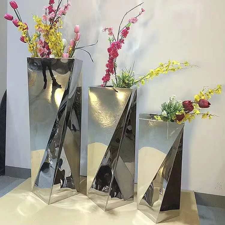 Garden Hot Sale Durable Plastic Nursery Discor Mirror for Outdoor Plastic Pot Planter Flowerpot