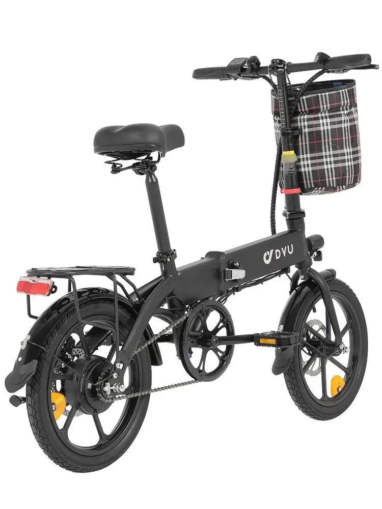 DYU A1F Pro Elektrofahrrad 250 W zusammenklappbares Elektrofahrrad 36 V 7,5 Ah Batterie 16 Zoll Urban Commuting Elektrofahrräder