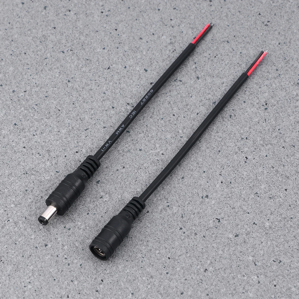 

10Pcs Female Power Connector Cable 5.5x2.1mm Jack Adapter for Cctv Camera 12V Dc Power Connector Pigtail Cable