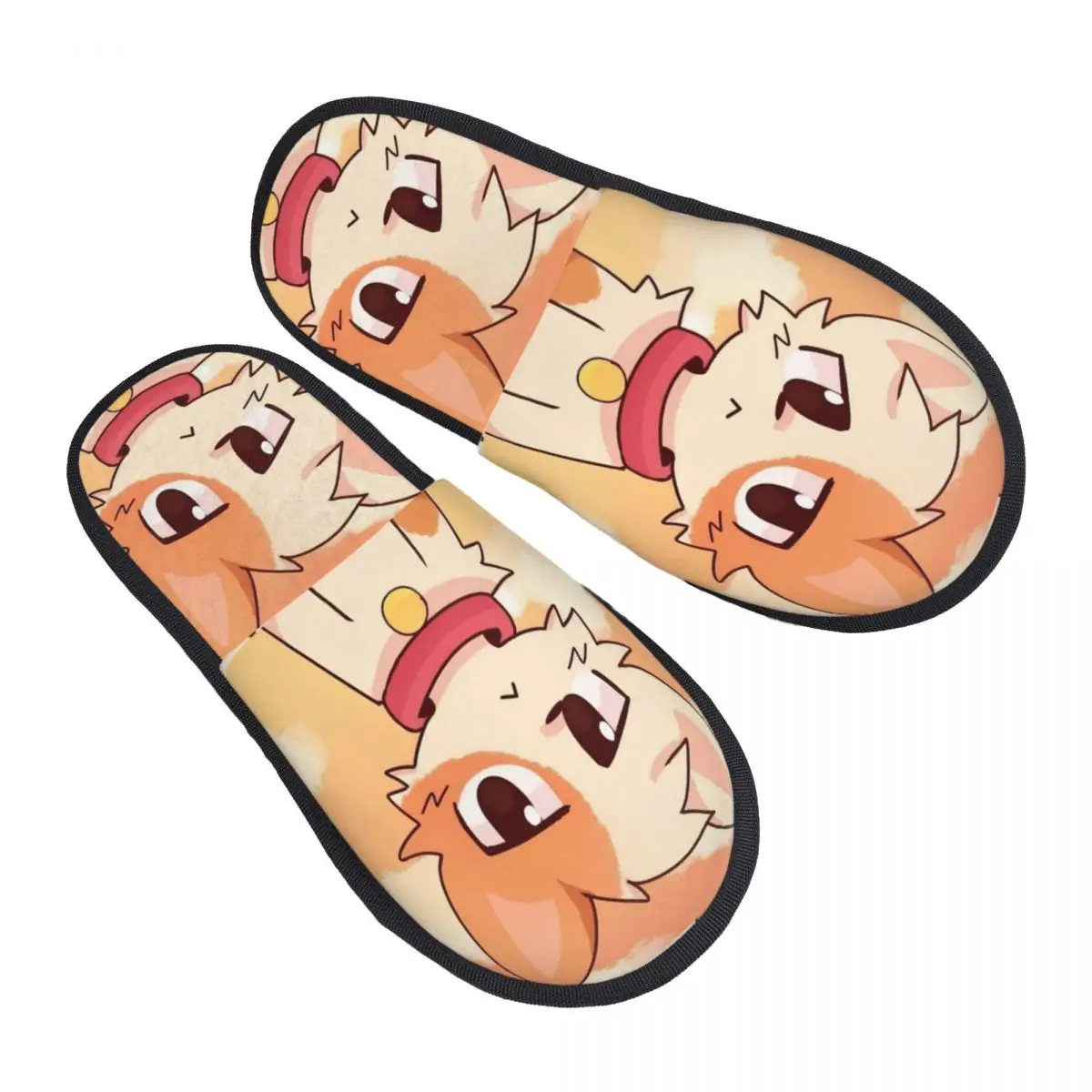 

Boykisser Silly Cat House Slippers Living Room Cartoon Soft Memory Foam Slippers Anti-skid