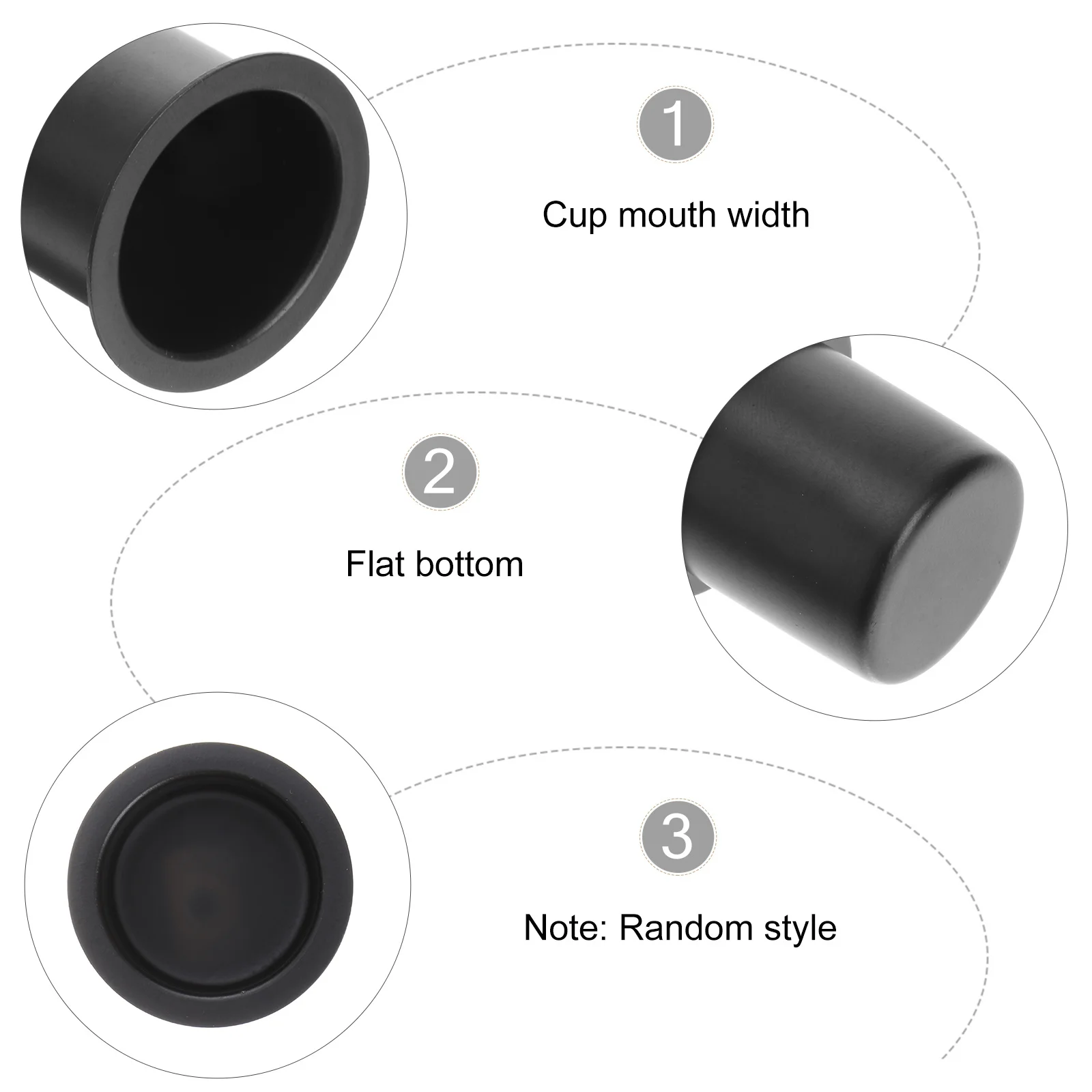 

10Pcs Iron Art Cup Reusable Compact Design for DIY Making Xmas Party Table Candlestick Holder