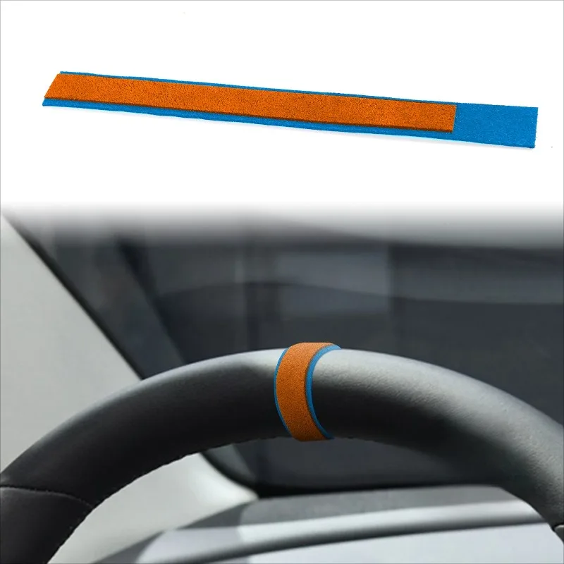 Steering Wheel Center Marker Sticker for Tesla Model 3 Y Car Universal Steering Wheel Sign Decorative Sticker for BMW Audi Benz