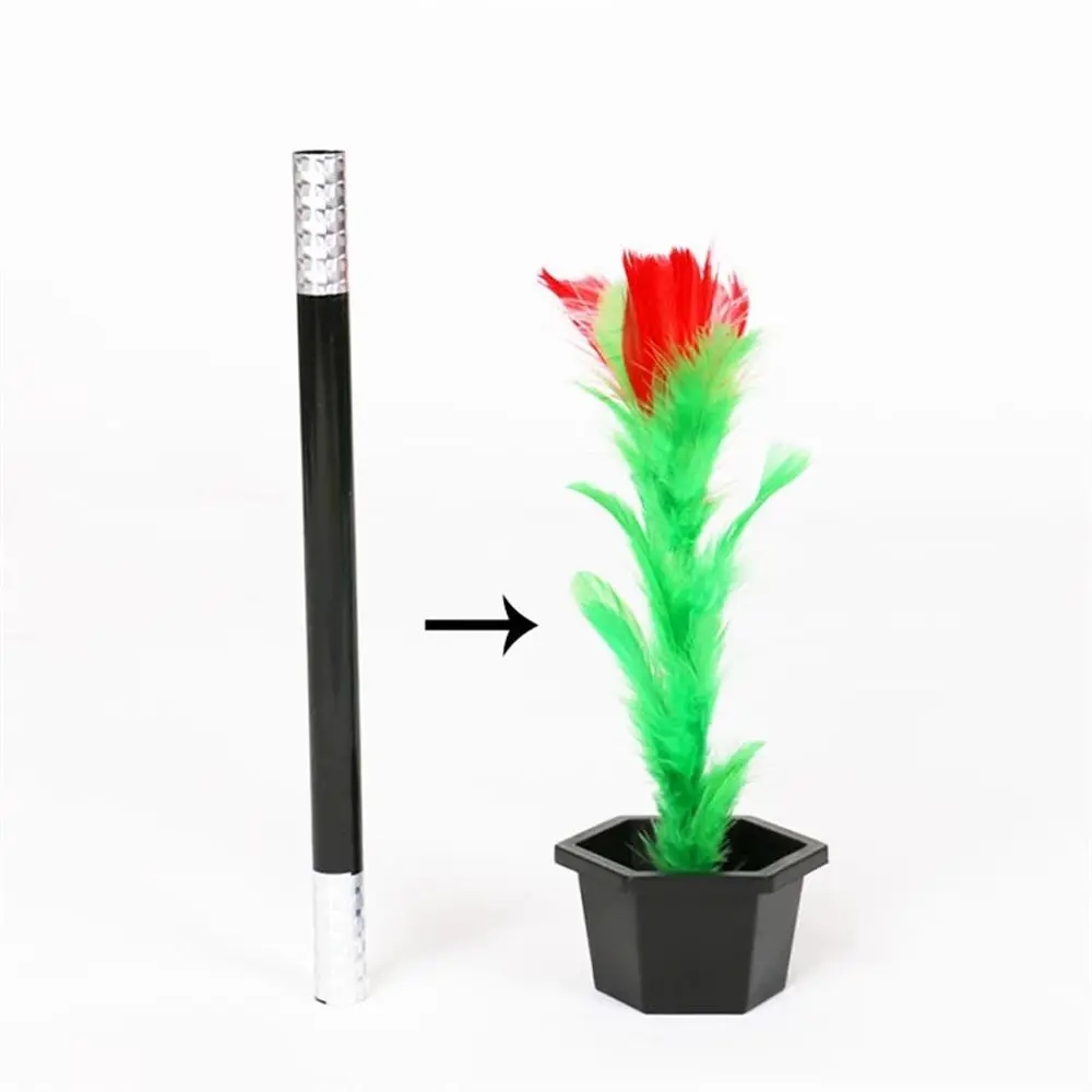 Trucchi giocattoli Close-up Magic Prop bacchetta magica per Flower Flower Stick Magic Trick Magic Flower Stick Magic Trick Wand