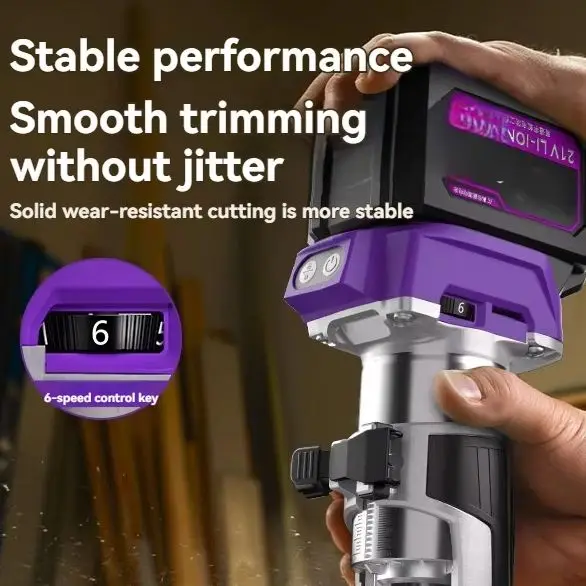Aluminum Alloy Engraving Machine Small Edge Trimming Machine Rechargeable Slotting Machine 0-30000r/min