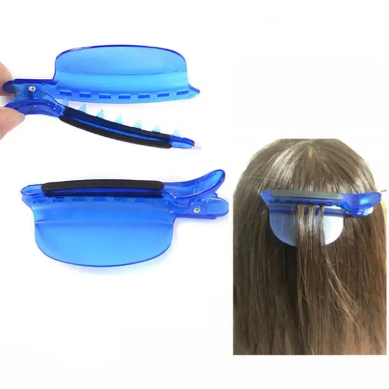 Wholesale 2 IN 1 Heat Insulation Protector Shield Sectioning Hair Clips For Salon Hair Extension Tools
