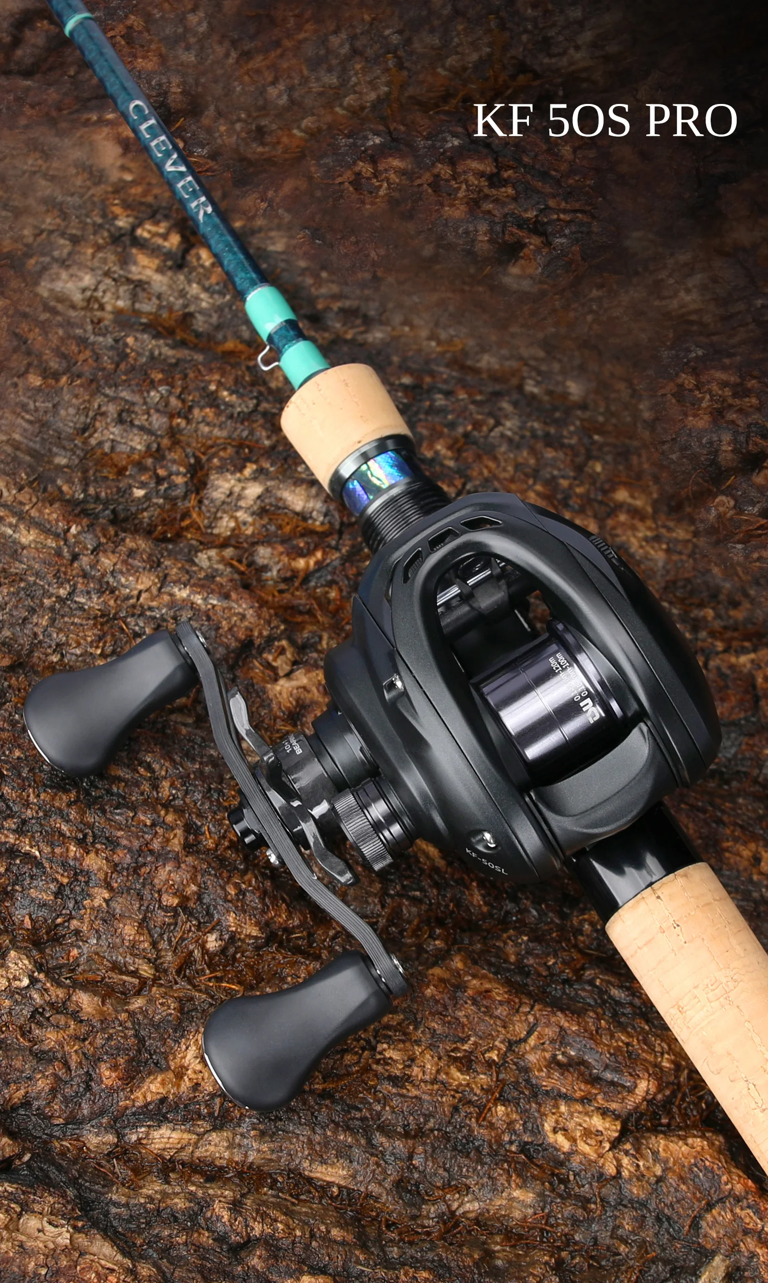 TSURINOYA 135g Ultra Licht 6,1g Spool Köder Finesse Baitcasting Angeln Reel Dark Wolf 50S 7.1:1 4kg Flach Spool Ligh Spiel Spule – Detail 14