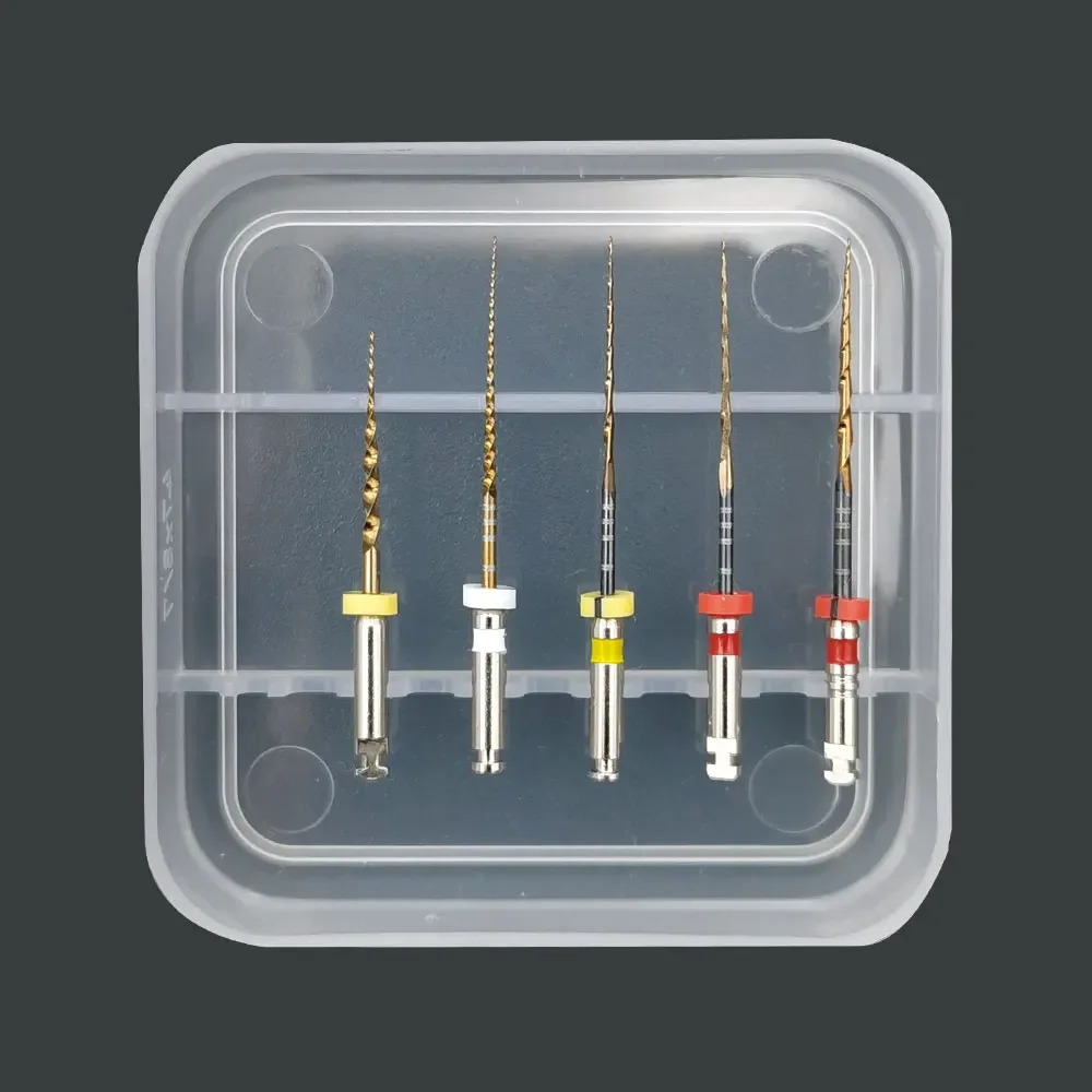 

Dental Dual Shaper NITI Files 3mm~17mm Single-edge Cutting RECIPROC Files 04 35# 06 taper 25# Part Dental Endo Files