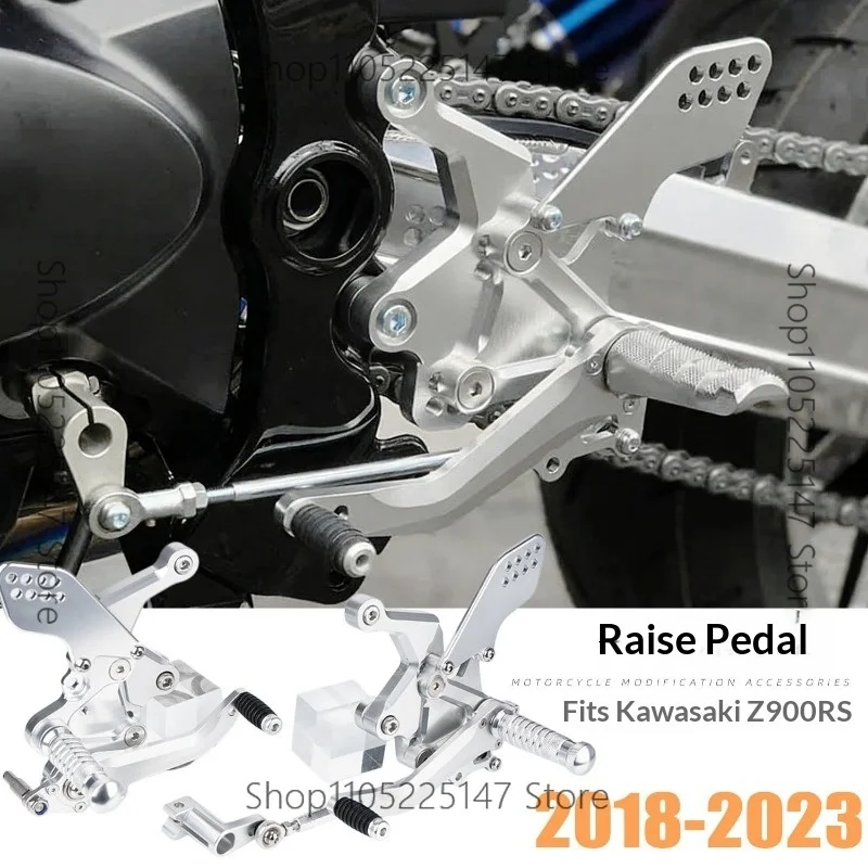 

Suitable for Kawasaki Z900RS 2018-2023 motorcycle modification raised pedal height rear shift pedal aluminum alloy
