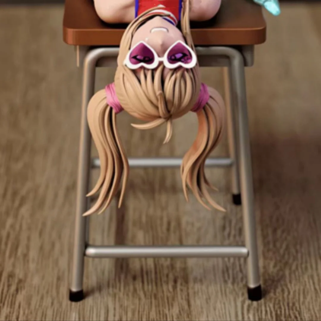 

1/24 Scale Resin Figure Assemble Model Kit Invisible man control handstand girl Nsfw Unassembled and Unpainted 3D printing DIY