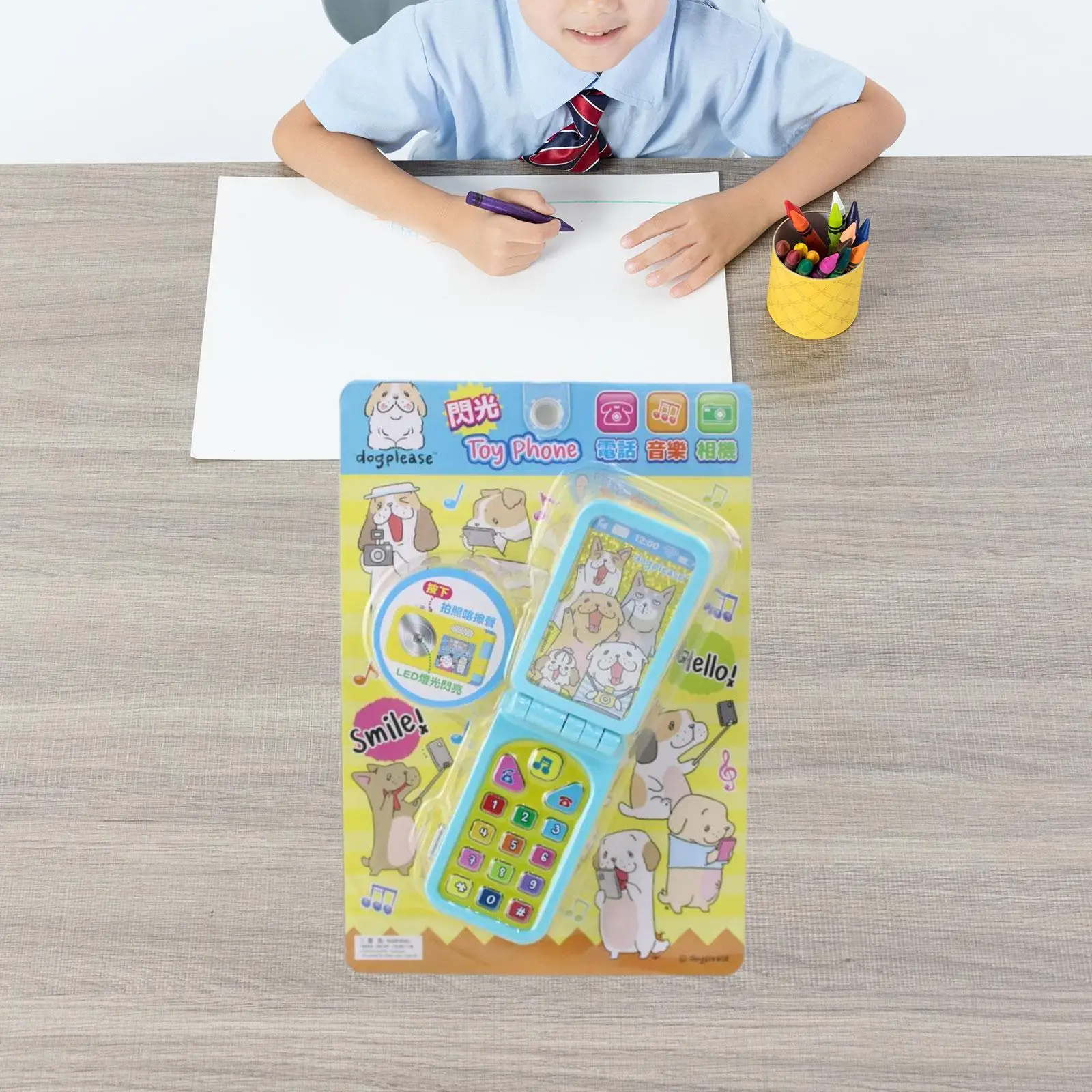 Jouet de téléphone pour bébé, Interaction Portable amusante, apprentissage sensoriel pour cadeaux de vacances