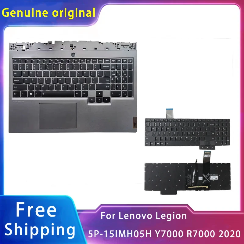 

New For Lenovo Legion 5P-15IMH05H Y7000 R7000 2020 ;Replacemen Laptop Accessories Keyboard Silvery