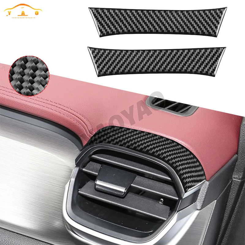 

Carbon Fiber Air Outlet Cover Car Accessories Sticker For Proton X50 Geely Coolray 2019 -2025