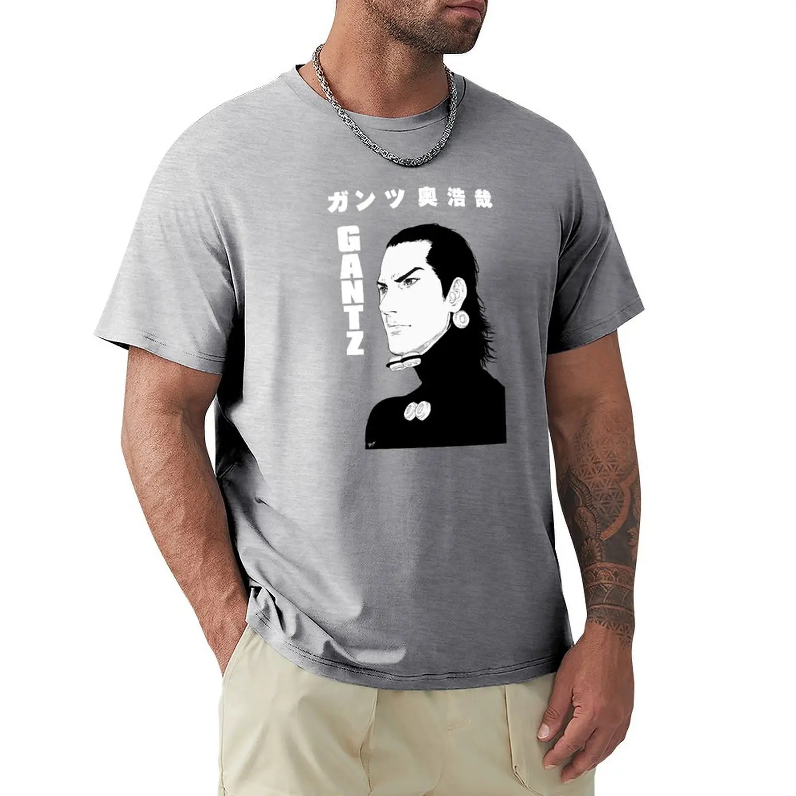 

GANTZ- Kato Masaru T-Shirt cute clothes cute tops Men's clothing