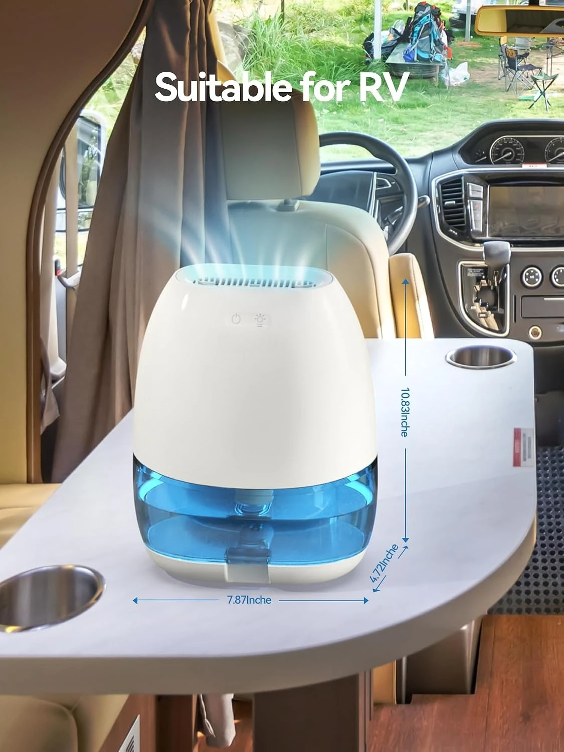 2026 New Upgrade Dehumidifiers For Home, 34 Oz Small Dehumidifier For Room, Quiet Dehumidifiers For Bathroom, Bedroom