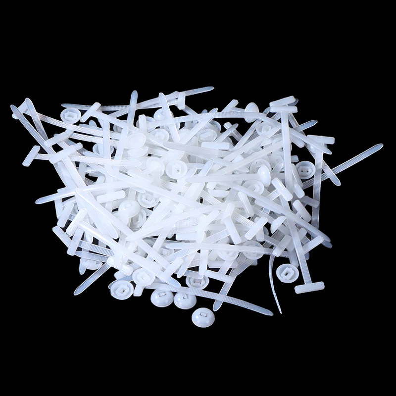 50/100PCS Nylon Universal Cable Tie Buckle Heavy Duty Self Locking Zip Ties for Plant Support Gardening accessories
