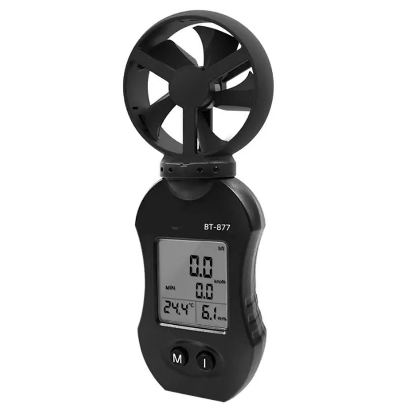 Airflow Meter Handheld Wind Speed And Humidity Tester Sensors With Temperature And Humidity Measurement-A68E