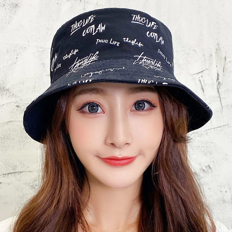 Big Head Size Fisherman Hat Male Reversible Hawaii Korean Spring Hats for Men Casual Panama Hat Bob Hip Hop Bucket Women Caps