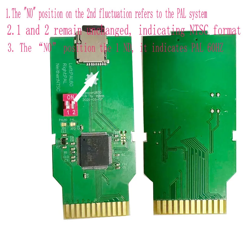 Versión Mejorada Super Everflash 4 Bit Atari2600 V2 PLUS Cartucho de Consola de Juegos DIY