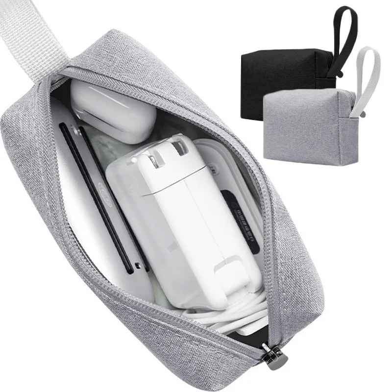 Portable Bag Large Capacity Storage Bags Wires Charger Digital USB Gadgets Power Bank Data Cables Organizer Travel Accessories