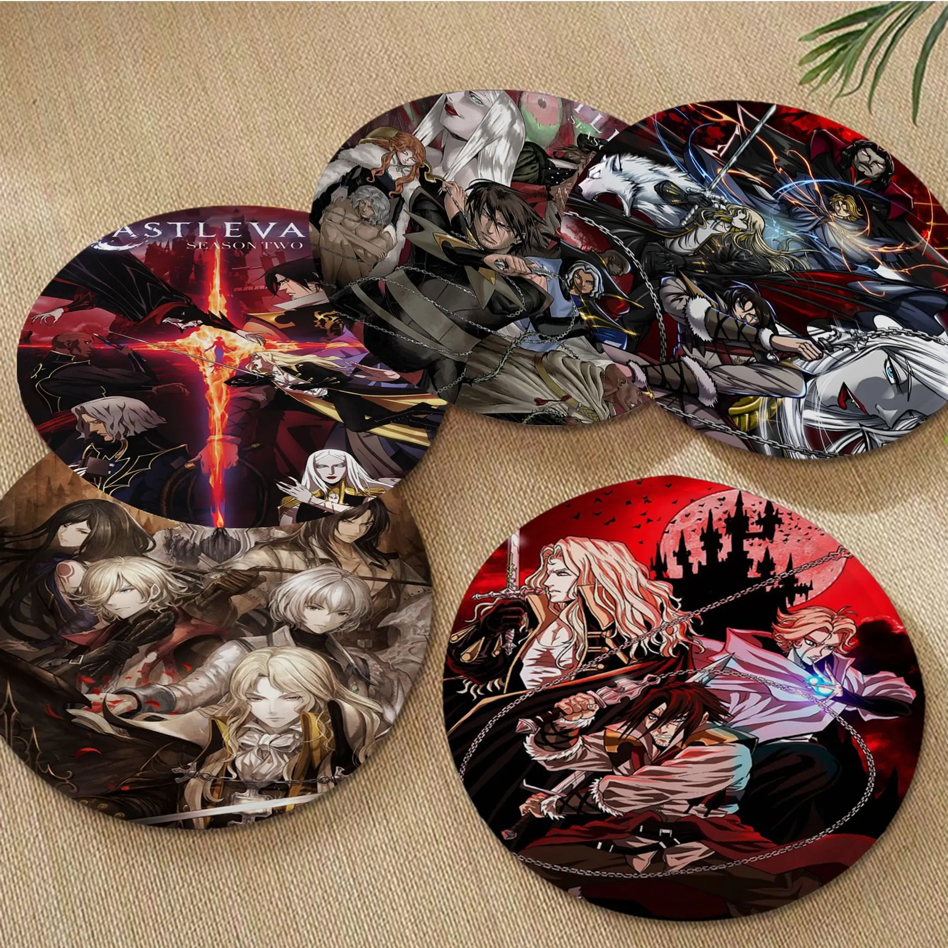 

Castlevania Anime Creative Meditation Cushion Stool Pad Dining Chair Tatami Seat Cushion Anti-Slip Cushions Home Decor