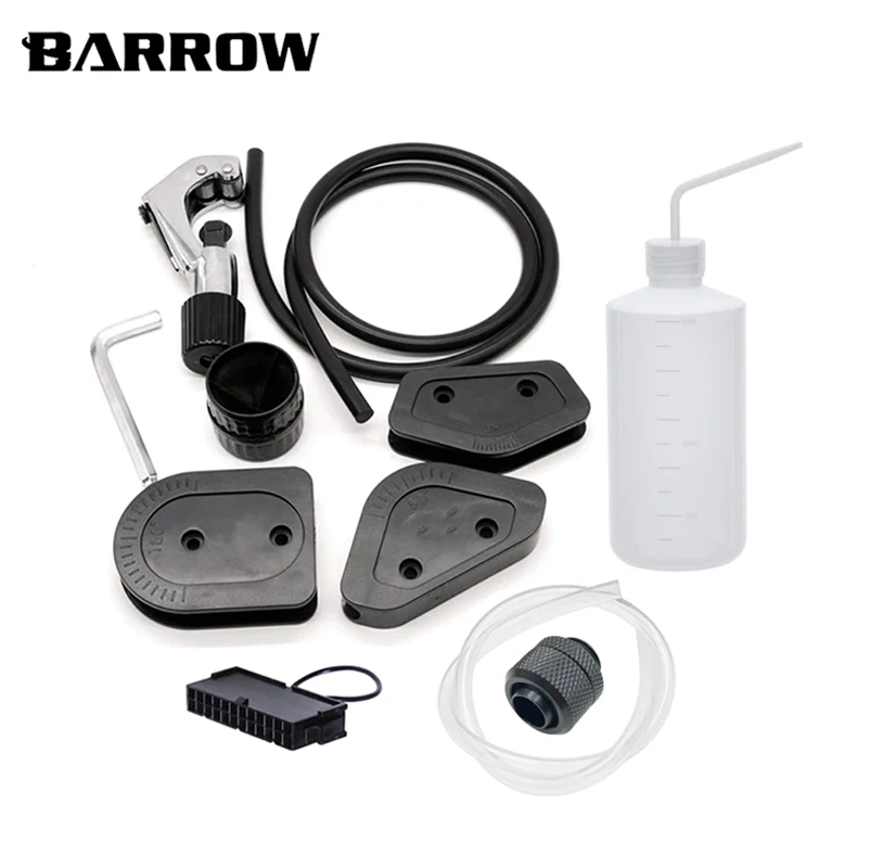 BARROW OD12/14/16mm Acrylic/PMMA/PETG Hard Tube Bending Mould Kit + Water Bottle + 24pin Power Starter Water Cooler System Tool