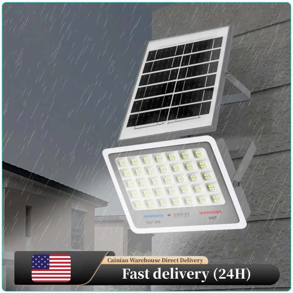 

Солнечный светодиодный уличный фонарь с автоматическим включением, наружные охранные светильники, многофункциональные уличные прожекторы с дистанционным управлением для патио, дорожек и дворов