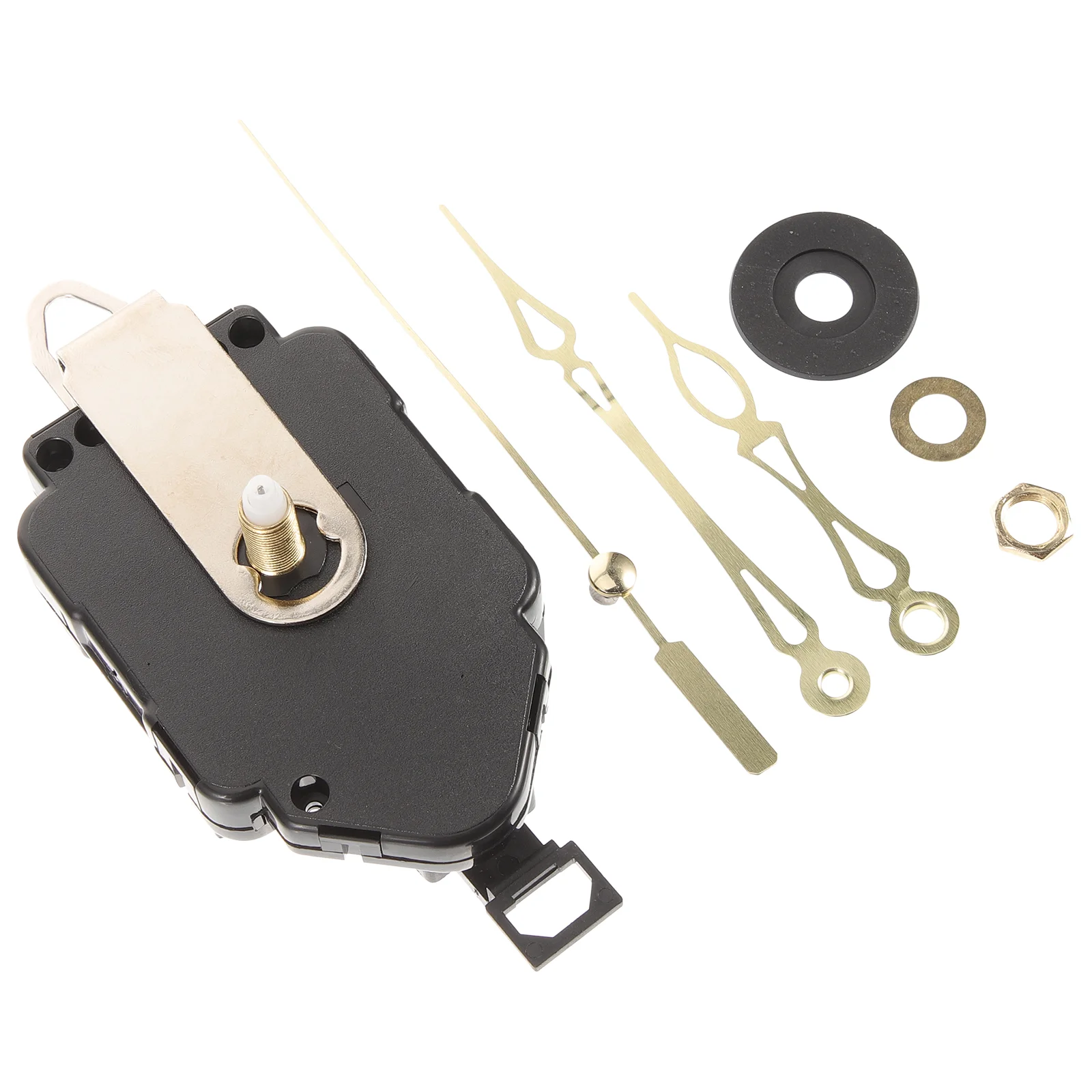 

Quartz Pendulum Clock Movement Mechanism Repair Kit 2 Pairs Hands 22mm Shaft Mute Wall Clock Parts Replacement High