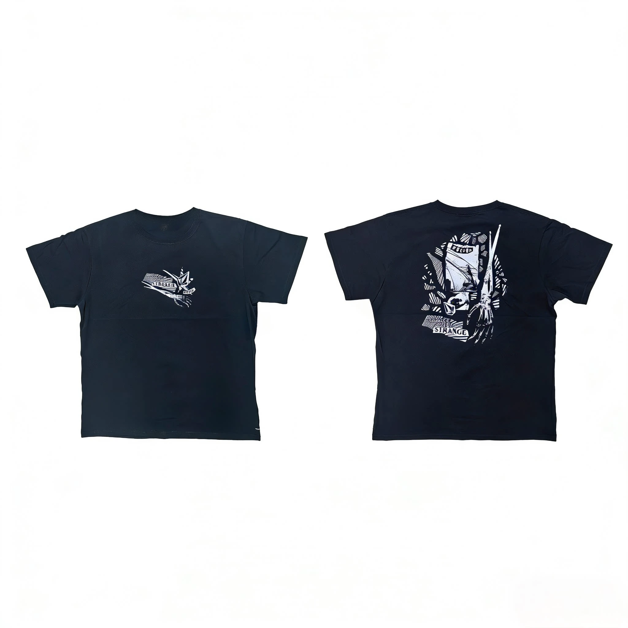 New Summer Volcom Cotton Short Sleeve Shirt Personality Niche Skateboard Function Wind All Kinds of Classic Beauty Tide Surfing
