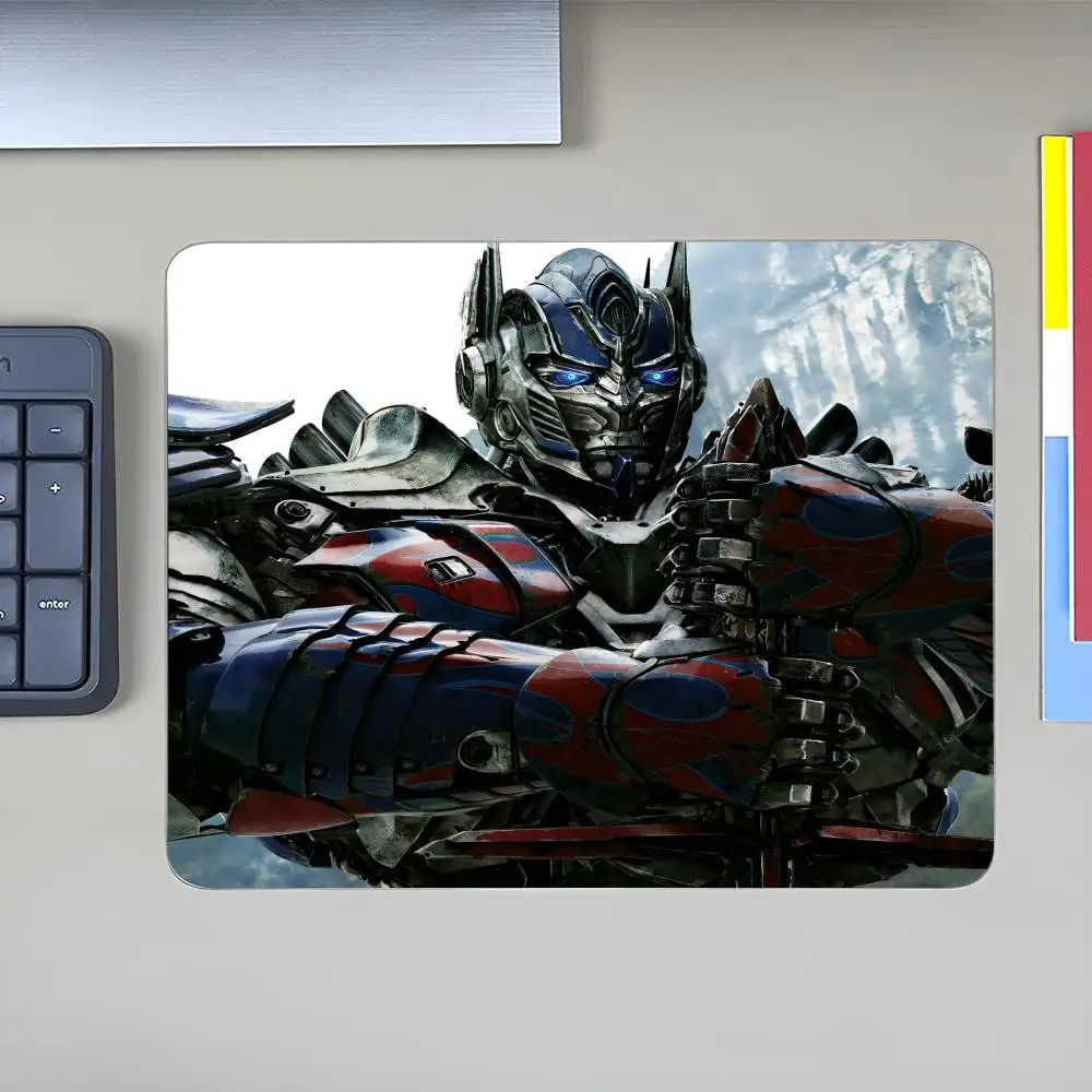 Anime T-Transformers-es MINISO Mouse Pad Anime Game Mouse Pad High Quality Small Desk Pad Rubber Laptop Desk Pad