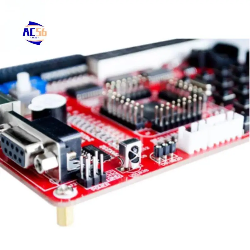 

Плата разработки микроконтроллера AC56-AVR ATMEGA128, макетная плата, обучающая плата, экспериментальная плата