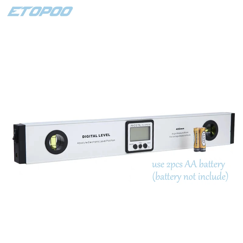 Digital Spirit Laser Level Inclinômetro Transferidor Nível de Ângulo Digital Eletrônico com Feixe Laser