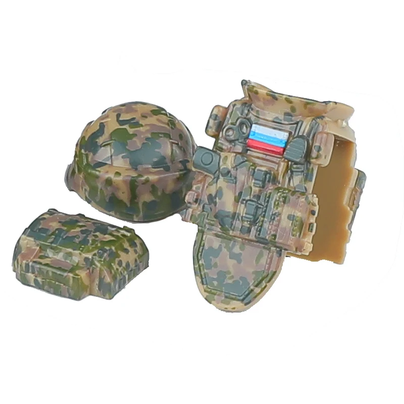 Military Soldier Russia SSO Special Forces Building Blocks City Police Army Figures Commando Combat Uniform Weapons Bricks Toys