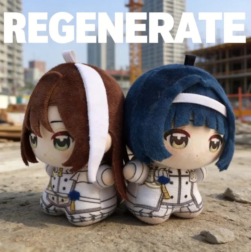 

Плюшевая кукла-подушка Камицубаки Сити Регенерейт Ару Асу, 10 см, для косплея, мягкая, хлопковая, с возможностью переодевания