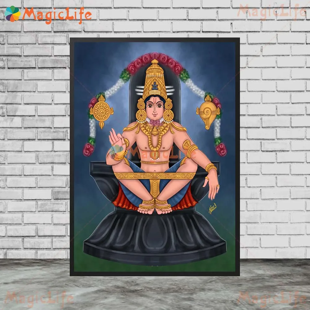 Hinduism Vishnu Shiva Kali Parvati Durga Lakshmi Religion Wall Pictures For Church Poster Wall Art Canvas Painting Unframed