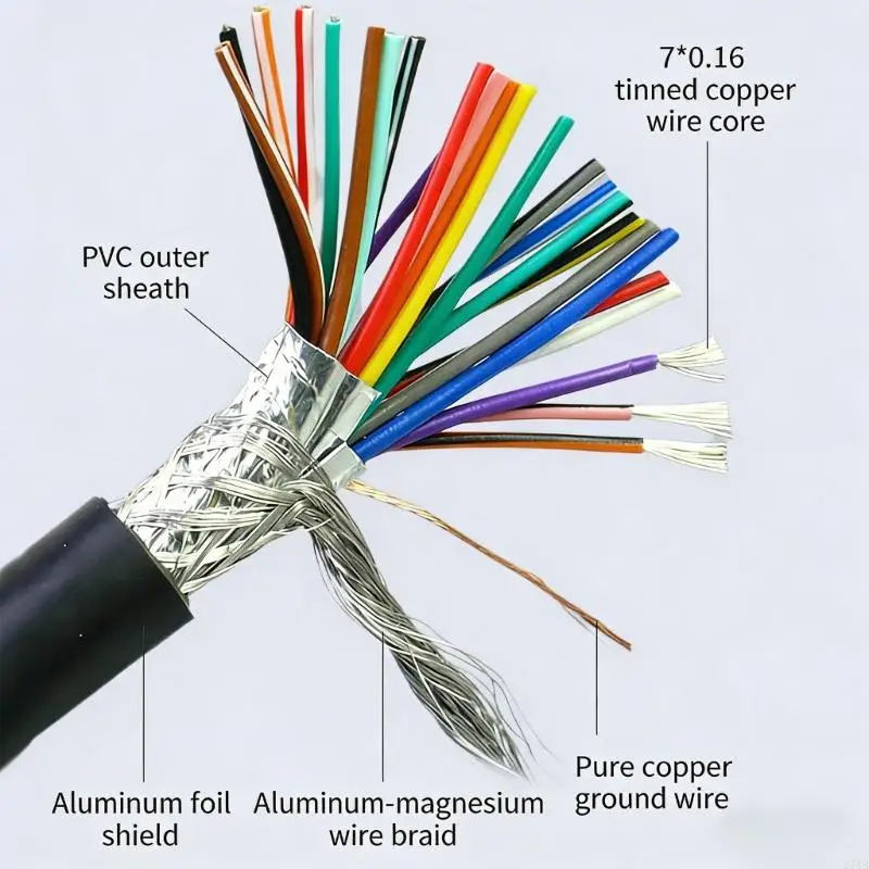 Fast Speed DB25 Parallel Cable 90 Degree Right Angle Male To Male Transmission For Data Transfer Between Devices
