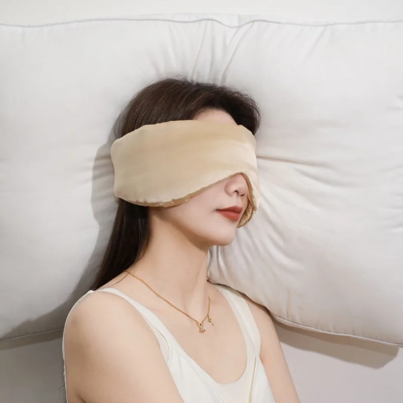 Birdtree 19MM 100%  Silk Eye Patch Shading Sleep Eye Mask,Travel Relax Cover Eyeshade Health Sleeping Shield A57809JF