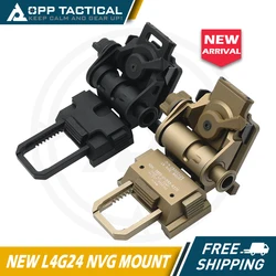 New Extended Edition Metal L4G24 NVG Helmet Mounting for PVS15 PVS18 PVS21 PVS31 Mount Quick Disassembly Night Vision Accessory